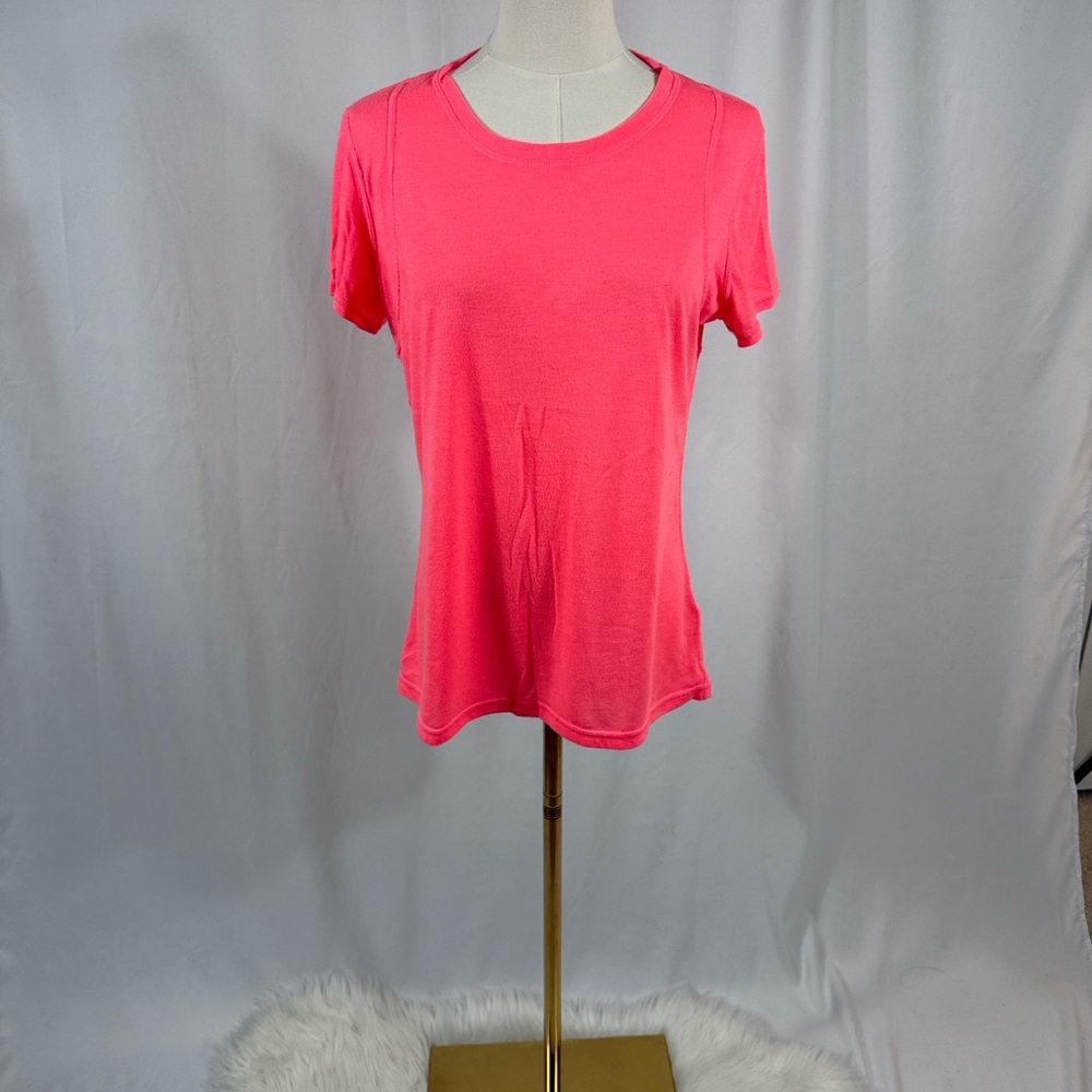 Calvin Klein Performance Vibrant Pink Short Sleeve Tee